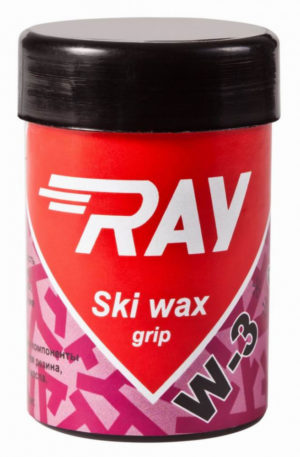 Мазь держания лыжная RAY  0 °С фиолетовая.